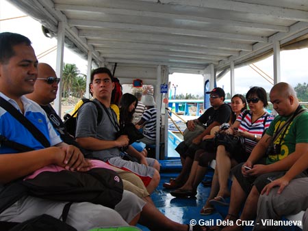 Boat ride to Boracay